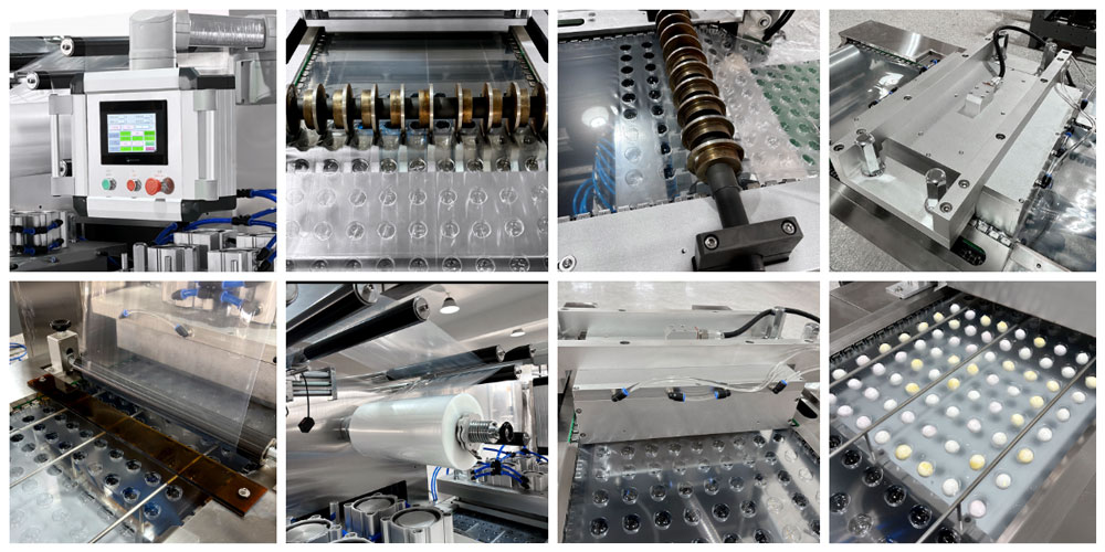 HY真空拉伸膜包裝機機械細節(jié)